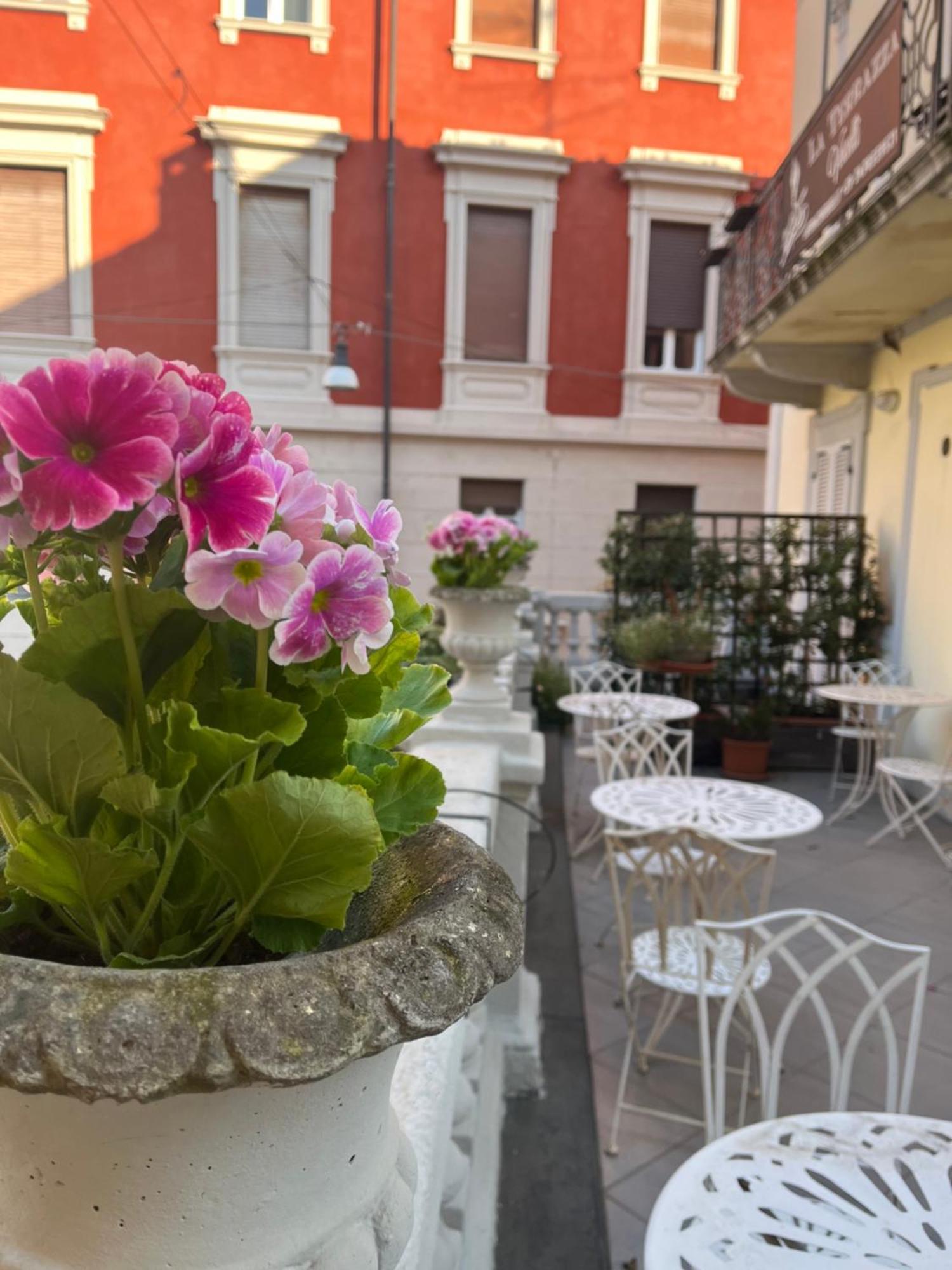 La Terrazza Vercelli Bed & Charme Exterior foto